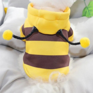 Ropa cálida de otoño/invierno para mascotas, disfraz de peluche para p