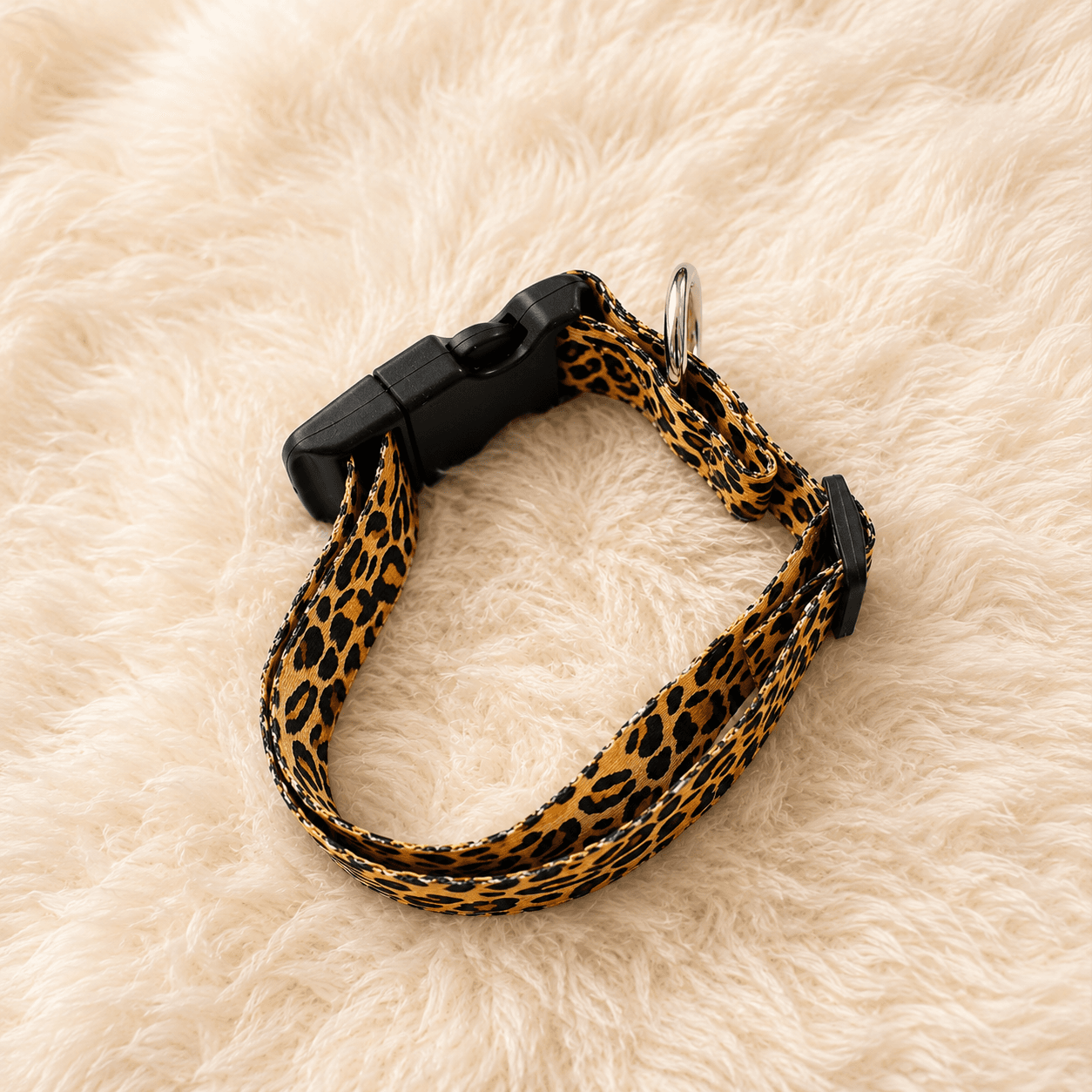 collar para perro leopardo